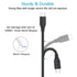 2Pack (3ft, 6ft) Fast Charging Cable for Motorola Edge +, Razr, 2021 2022 2023 2024, One 5G, Moto G Stylus, Pure, Play, Power, G8 G7 Plus, X50 Ult...