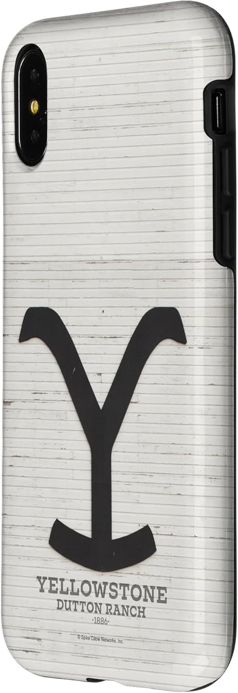 Yellowstone - Dutton Ranch White Barn Case for iPhone X/XS...