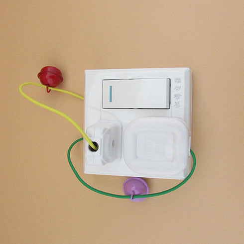 Almencla NC Montessori Switch Plug Socket, Developmental Lenarning Toys Fine Motor Ages 3+ Children Kids...