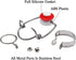 FERRODAY 12-Pack 18mm Glass Bottle Caps with Replacement Silicone Gaskets - Airtight, Leakproof, Easy Swing Top Lids...