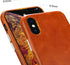 TOOVREN for iPhone X Leather Case Protective Ultra Thin Vintage Anti-Slip Grip Shell Hard Back Cover for iPhone X /10 5.8'' Brown...