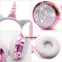 Unicorn Kids Headphones for Girls Children Teens, Wired Headphones for Kids with Adjustable Headband, 3.5mm Jack and Over On Ear Headset w/Mic for...