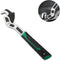 6 inch Adjustable Wrench,Auto Size Adjusting Wrench,0.28"-0.6" (7-15MM) Self-Adjusting Quick Wrench,Multi-Size Spring Adjustable Wrench,Auto Size ...