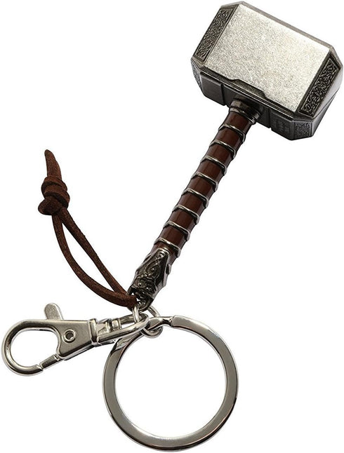 Marvel Thor Hammer 2 Pewter Key Ring , unisex-children, Grey...