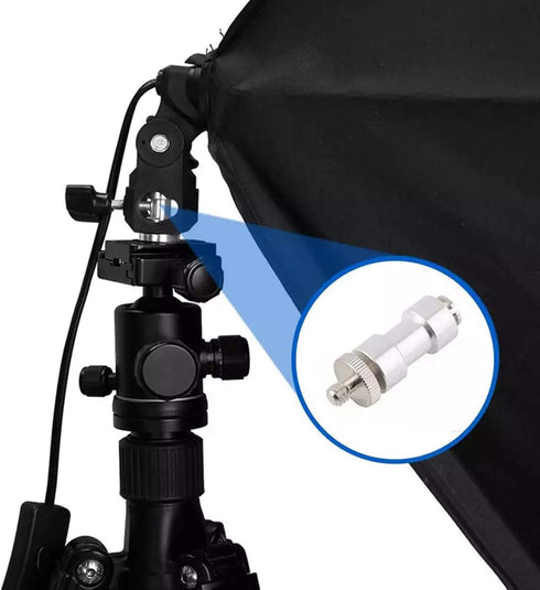 16PCS Camera Screws Mount Set 1/4 Inch and 3/8 Inch Threaded Converter Screws Adapter Flash Shoe Mount for DSLR Camera/Tripod/Monopod/Ballhead/Fla...