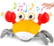 Baby Toys Crawling Crab Tummy Time Toy, Dancing Moving Walking Escape Cute Crab Learning Crawl Boy/Girl Gift, Interactive Development Sensory Toy ...