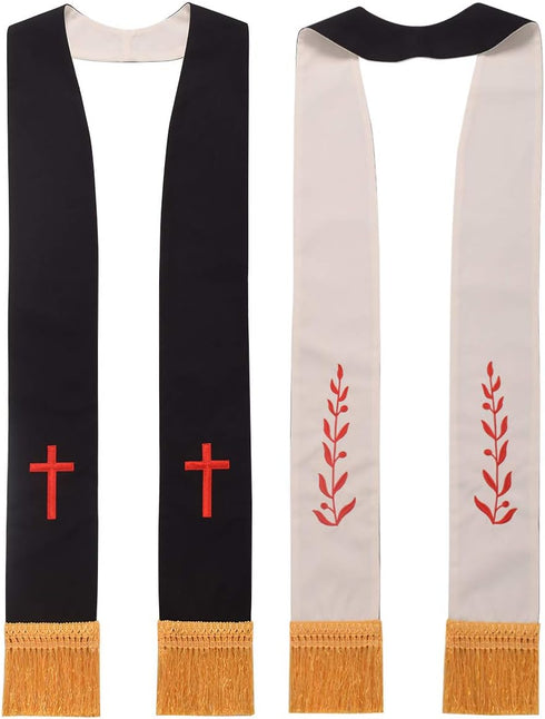 BLESSUME Church Clergy Pastor Reversible Stole...