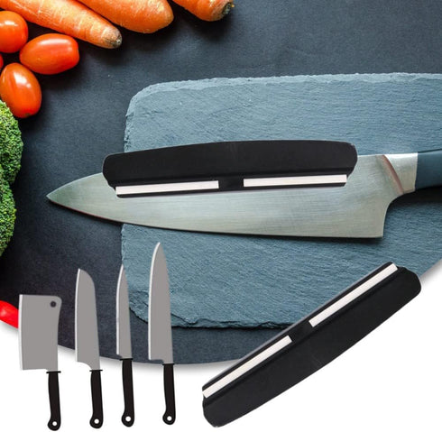 Professional Sharpening Guide Perfect Assistance Sharpener Angle Guide Grinding Auxiliary Tool for Outdoor Kitchen Whetstone Black...