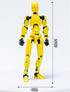 Lucky 13 Action Figures - (Assembly Completed) Titan 13 Action Figure, T13 Action Figure 3D Printed Multi-Jointed Movable,Desktop Decorations for ...