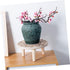 Small Wooden Flower Stand Wooden Stand Wood Base Crystal Ball Holder Vase Display Stands Bonsai Stand Wooden Stool Display Stand Home Ornament Pla...