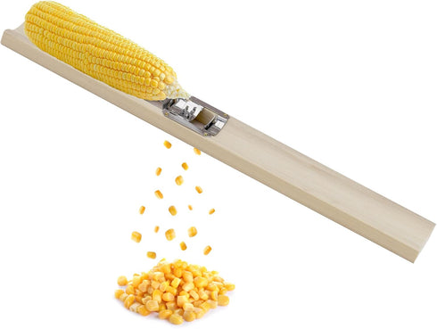 Harold Import Company 101-p Lee Adjustable Wooden Corn Cutter...