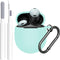for Google Pixel Buds Pro Case Cover 2022 with Cleaner Kit, Soft Silicone Shockproof Protective Case Skin with Carabiner for Google Pixel Pro Case...