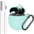 for Google Pixel Buds Pro Case Cover 2022 with Cleaner Kit, Soft Silicone Shockproof Protective Case Skin with Carabiner for Google Pixel Pro Case...