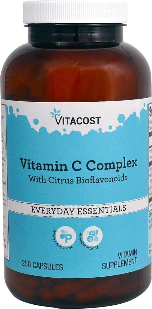 Vitacost Buffered C w/ Bioflavonoid Complex -- 1000 mg per serving - 250 Capsules...