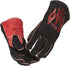 Lincoln Electric Traditional MIG/Stick Welding Gloves | 14" Lined Leather | Kevlar Stitching | K2979-ALL, Black, Red...