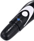 Electric Nail Grinding Machine Black and White Stainless Steel Nail Cut Toenail Clipper Cutter Metal Case for 12+ Years Adults NL8503 (Black/White...