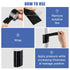 Self Fusing Silicone Tape, 2 Rolls Waterproof & Insulation Self Sealing Tape for Duct Repairs (1 in x 20 Ft)...