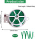 Twist Tie- 328 Feet(100m) Green Garden Plant Ties with Cutter?Trimmer Garden Twine Support Ties Garden Plant Ties Reusable, Green Twist Ties?plant...