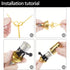 Lamp Making Kit, Lamp Parts for Repair Replacement or Rewire Table and Floor Lamps, 3 Way Socket 10 Foot Matching Cord and Essential Hardware, DIY...
