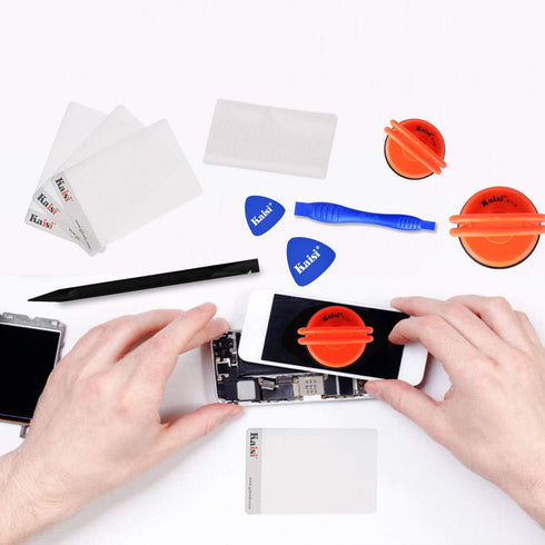 Kaisiking 11 PCS Screen Suction Cup Kit LCD Screen Opening Tools Screen Replacement Tools for iPad, iMac, MacBook, Tablet, Laptop, iPhone, Samsung...