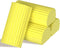 4-Pack Damp Clean Duster Sponge Brush for Cleaning Blinds, Glass, Baseboards, Vents, Railings, Mirrors, Window Track Grooves and Faucets (Yellow)...