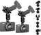 S90 Dash Cam Mount, Dash Cam Mirror Mount Holder with 6pcs Joints for Rove APEMAN CHORTAU Roav Nexar iiwey YI Z-Edge Old Shark KDLINKS Crosstour F...