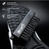 Blackline ELMT Shoe Brushes Kit with Shoe Polishing Cloth — Versatile for Sneakers, Mesh, Boot, Sheepskin, Leather, Suede...