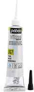 Pebeo Vitrea 160, Glass Paint Outliner, 20 ml Tube - Pearl, 0.68 Fl Oz (Pack of 1)...