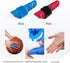 Kuangmi Finger Sleeve Support Protector Finger Splint Brace Use for Pain Relief and Preventing Sports Injuries?L/XL, Blue...