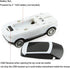 3C Light Car Mouse Wireless 2.4GHz Cool Sport SUV Car Shape Mouse Optical Mice 1600 DPI with USB Receiver Suitable for PC/Computer/Laptop (White)...