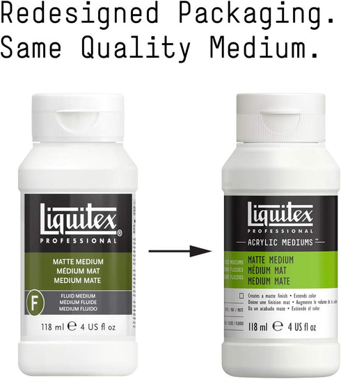 Liquitex Professional Matte Medium, 118ml (4-oz)...