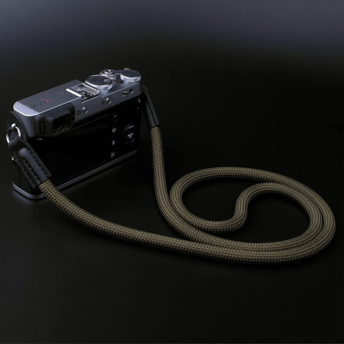 Camera Strap,Climbing Rope Camera Strap for DSLR SLR Mirrorless Camera Neck Shoulder Strap 120cm Green...