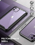 i-Blason Ares Case for iPhone 11 6.1 inch (2019 Release), Dual Layer Rugged Clear Bumper Case with Built-in Screen Protector (Black)...