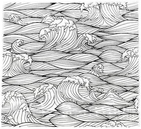 Summer Sea Background Clear Stamps for Card Making,Summer Sea Background Stamps Summer Sea Transparent Rubber Seal Stamps Paper Card Photo Album C...