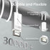 Fiber Optic HDMI 2.1 Cable, Super Soft&Lightweight Active Optical HDMI 2.1 Cord, Compatible with Projector, Game Console, PC, TV, Monitor etc (3.3...