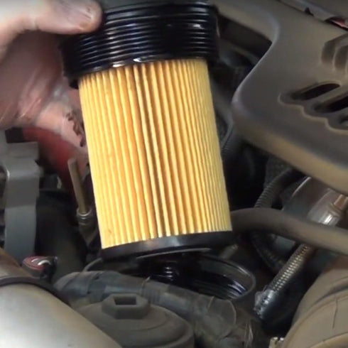 iFJF FL2016 Oil Filter Replacement for F250 F350 E350 E450 Super Duty Excursion E350 Club Wagon 6.0L/6.4L Powerstroke Diesel Engine Replaces 3C3Z-...