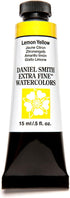 DANIEL SMITH Extra Fine Watercolor 15ml Paint Tube, Lemon Yellow, 0.51 Fl Oz (Pack of 1)...