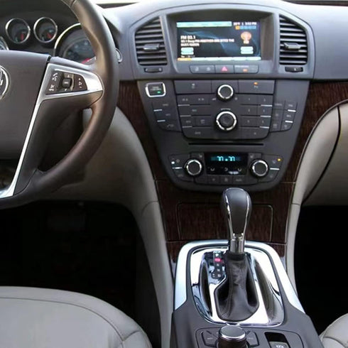 Automatic Gear Stick Shift Knob Car Gear Shifter Knob Cover Head Handle Lever Fit for Buick Verano Regal Excelle Opel Vauxhall (Black)...