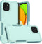 for Galaxy A04e 4G Case,PC+TPU Two-in-one Double-Layer Anti-Fall Mobile Phone case, Mobile Phone Protective case for Samsung Galaxy A04e (Mint Gre...