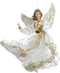 Kurt Adler J6064 Ornament, Ivory, White, Gold...