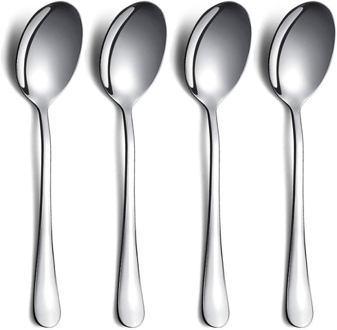Serving Spoons 4 Pieces, Kyraton Serving Spoons, Include Solid Serving Spoon Stainless Steel Serving Utensils, Serving Set Packing of 4...