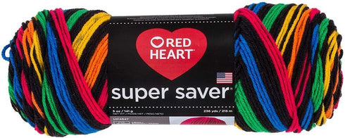 Red Heart Super Saver Primary Stripes......