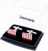 5 Stripes Silver Square Cufflinks with Gift Box Stainless Steel Cuff Links for Men Business Wedding Party Anniversary Dress...