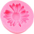 Chrysanthemum Flower Silicone Mold Daisy Flower Fondant Cake Molds For Cake Decoration Cupcake Topper Candy Chocolate Sugar Craft Polymer Clay Gum...