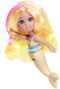 ADORA Water Wonder Mermaid Dolls with Color-Changing Tail in Cold Water, 7" Toy Baby Doll with Movable Waist, Birthday Gift for Ages 1+ - Sandy...