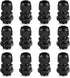 Cable Gland 12 Pack 3/8" NPT Waterproof Adjustable Connector Strain Relief Cord Connectors Joints Nylon with Gaskets…...