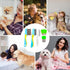 5pcs Flea Comb,Dematting Comb for Dog and Cat,Stainless Steel Teeth Head Nit Comb for Small,Medium&Large Pets,Lice Combs,Tick Comb for Dogs,Dog Co...