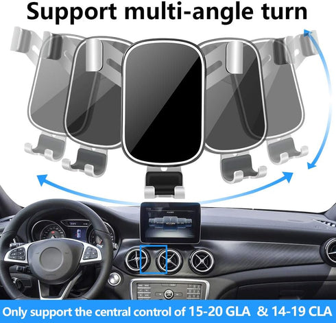 Car Phone Holder for Mercedes Benz GLA-Class 2015-2020 GLA250 GLA45 & CLA-Class 2014-2019 CLA250 CLA45 Auto Interior Accessories Best Cell Phones ...