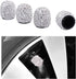 4 PCS Handmade Rhinestone Car Tire Valve Stem Cap, Sparkling Crystal Stem Air Cap Cover, Attractive Dustproof Bling Wheel Tire Valve, Universal fo...