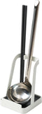 YAMAZAKI Home Ladle Holder - Lid Stand For Utensils In Kitchen, Steel, Water Resistant, No Assembly Req.,White...